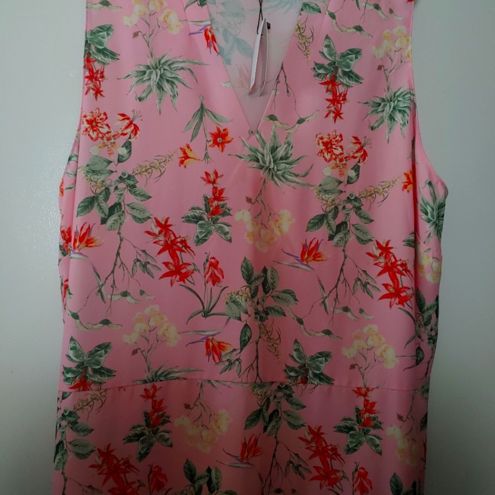 Floral Sleeveless Top